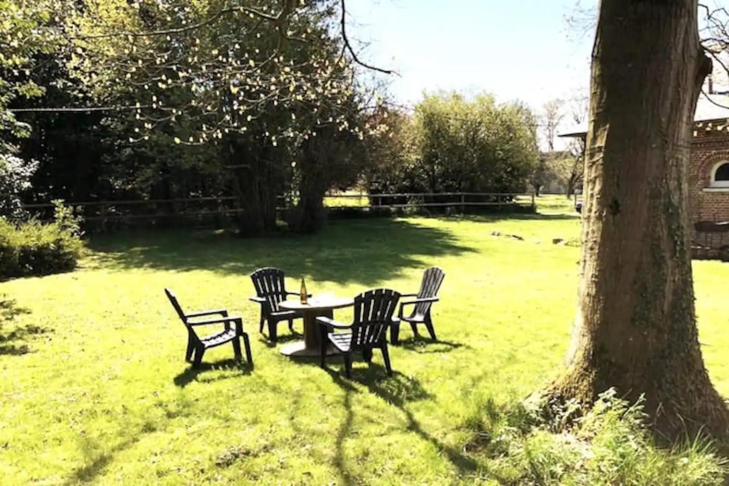 Charmant Cottage 8 Personnes En Normandie Cleuville Esterno foto